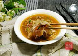 金针菇番茄肉片汤的做法图解12