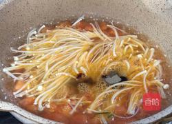 金针菇番茄鸡蛋汤的做法图解10