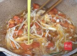 金针菇番茄鸡蛋汤的做法图解11