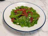 荷兰豆炒腊肠