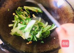 油滋啦炒小白菜的做法图解6