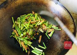 蒜苔炒肉丝的做法图解6