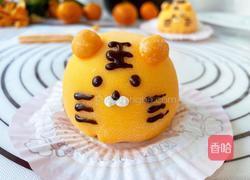 虎年大吉雪媚娘的做法图解18