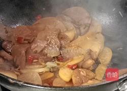 酱油肉炒萝卜片的做法图解8