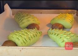 圣诞树面包的做法图解9