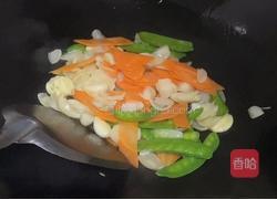 百合炒胡萝卜的做法图解8