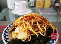 土豆豆角海带牛肉焖面的做法图解7