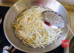 绿豆芽拌干丝的做法图解4