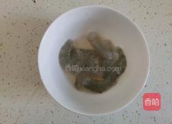 虾仁豆腐蒸蛋的做法图解2