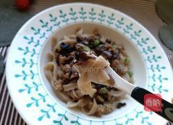 香菇木耳肉酱面（宝宝版）的做法图解8