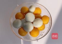 抹茶牛奶汤圆的做法图解5