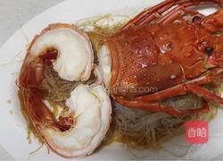 粉丝蒸龙虾的做法图解6