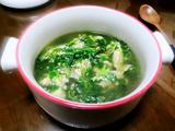 荠菜蛋花汤