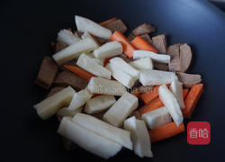 山药炖牛柳（素食版）的做法图解4