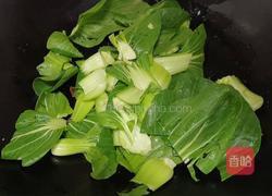 腊肠炒上海青的做法图解7