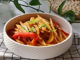 下饭快手小炒蚝油莲菜条❗️家常炒莲藕