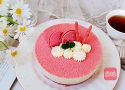 樱花奥利奥慕斯蛋糕的做法图解16