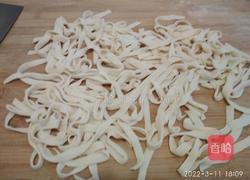 小油菜鸡蛋手擀面的做法图解4