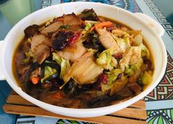 红烧肉烩菜
