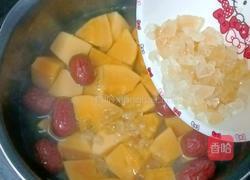 红枣木瓜牛奶汤的做法图解5