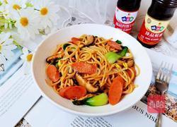 火腿炒意面的做法图解15