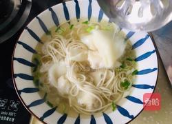 鸡汤云吞面的做法图解6