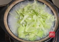 包菜瘦肉粥的做法图解5
