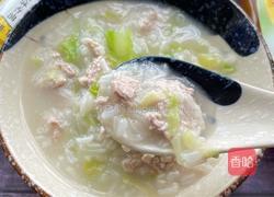 包菜瘦肉粥的做法图解8