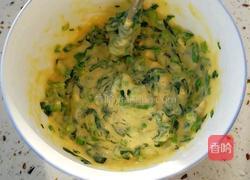 菠菜鸡蛋饼的做法图解6