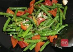 酱炒红椒长豆的做法图解10