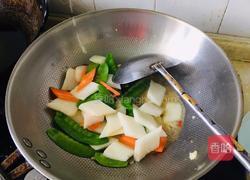 荷兰豆炒山药的做法图解7