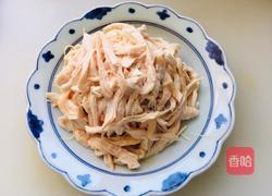 蘸水手撕鸡脯肉的做法图解3