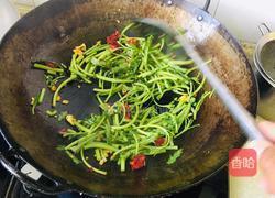 清炒茼蒿的做法图解4