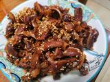 烧烤味炸鸡胗