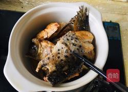 砂锅三文鱼头的做法图解8