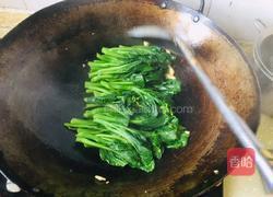蒜炒芥兰的做法图解5