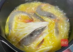 虾仁金针菇酸汤的做法图解6