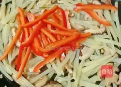 土豆香菇拌芝士面的做法图解11
