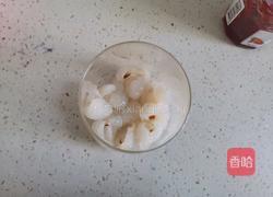 荔枝柠檬冰饮的做法图解3