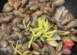爆炒花甲的做法图解4