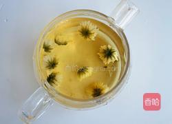 橙子菊花冰饮的做法图解1