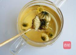 橙子菊花冰饮的做法图解2