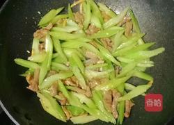 西芹炒牛肉的做法图解14