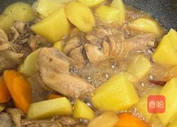 土豆胡萝卜闷鸡腿的做法图解5