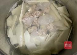 竹笋花蛤汤的做法图解4