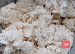蒸千层豆渣饼的做法图解3
