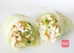 低脂低卡～包菜鸡丝卷的做法图解8