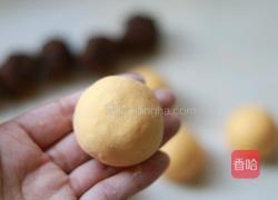 一次发酵的小黄人卡通豆沙包的做法图解7