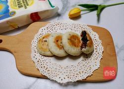 奶香红豆饼的做法图解12