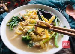 肉丝玉米汤面的做法图解17